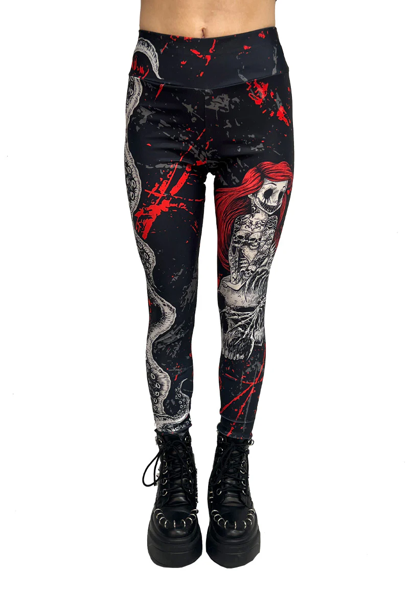 The Little Mermaidcore Leggings - Image 3