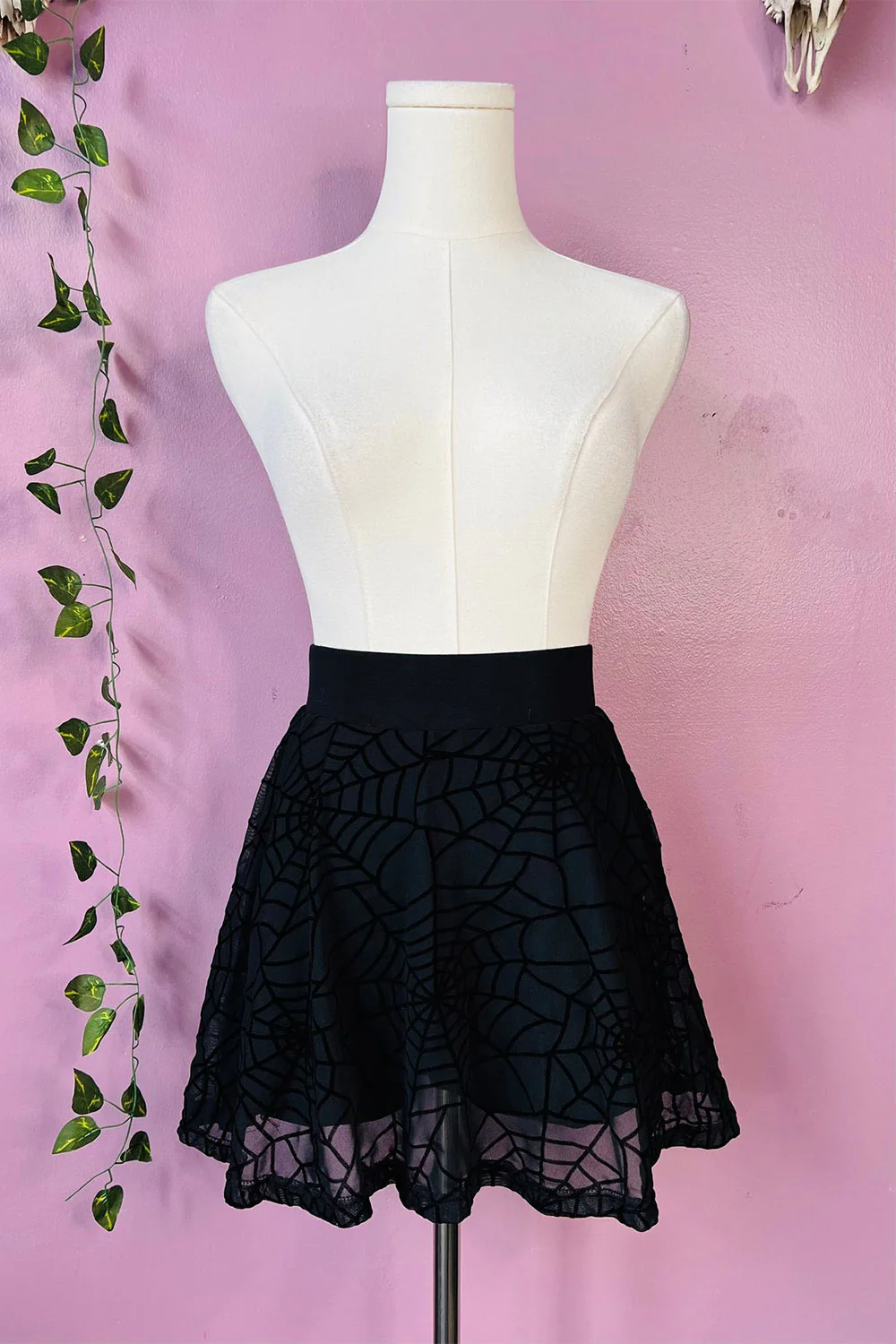 The Morbid Mini Skort [Webs] - Image 6