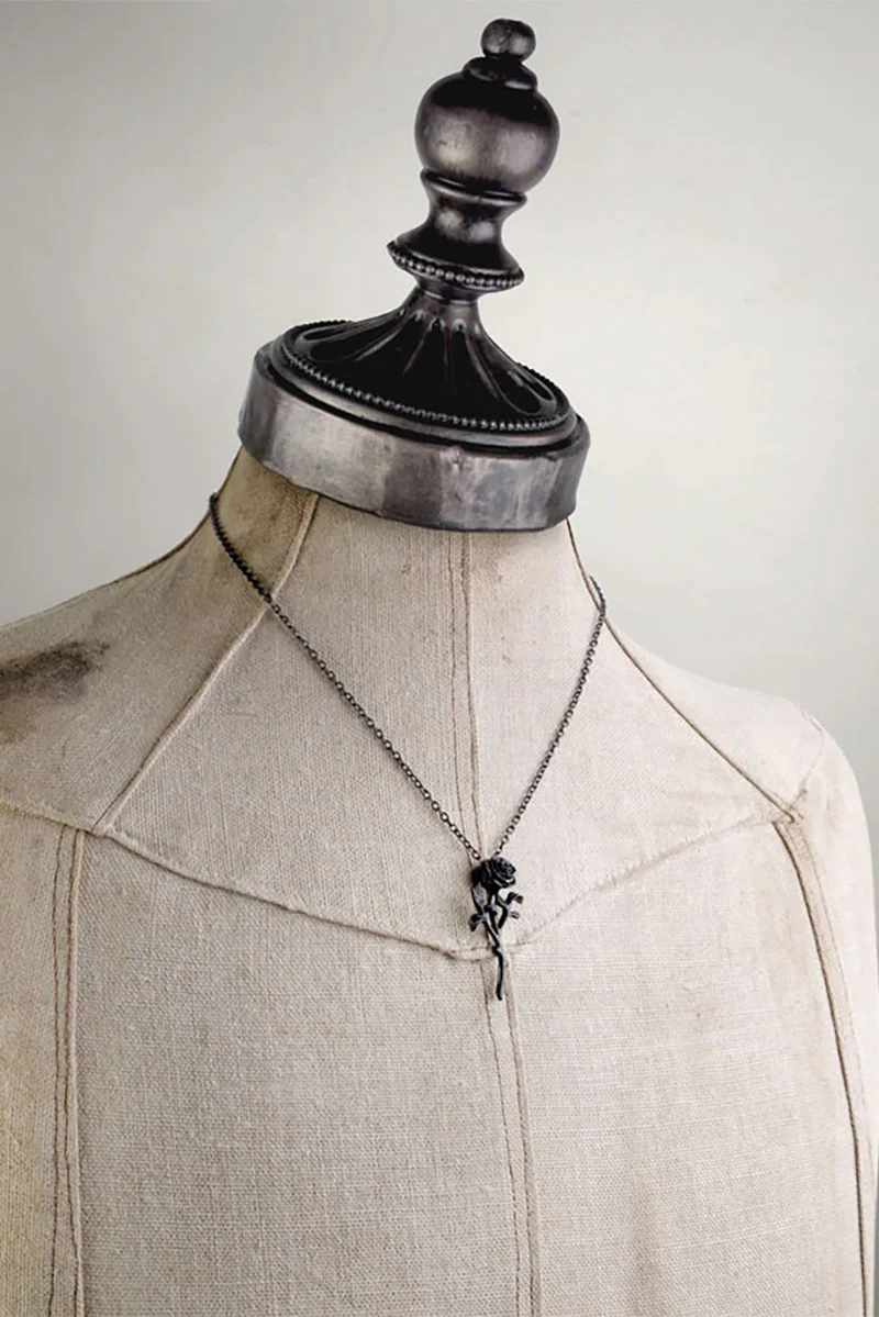 The Romance of the Black Rose Pendant - Image 4