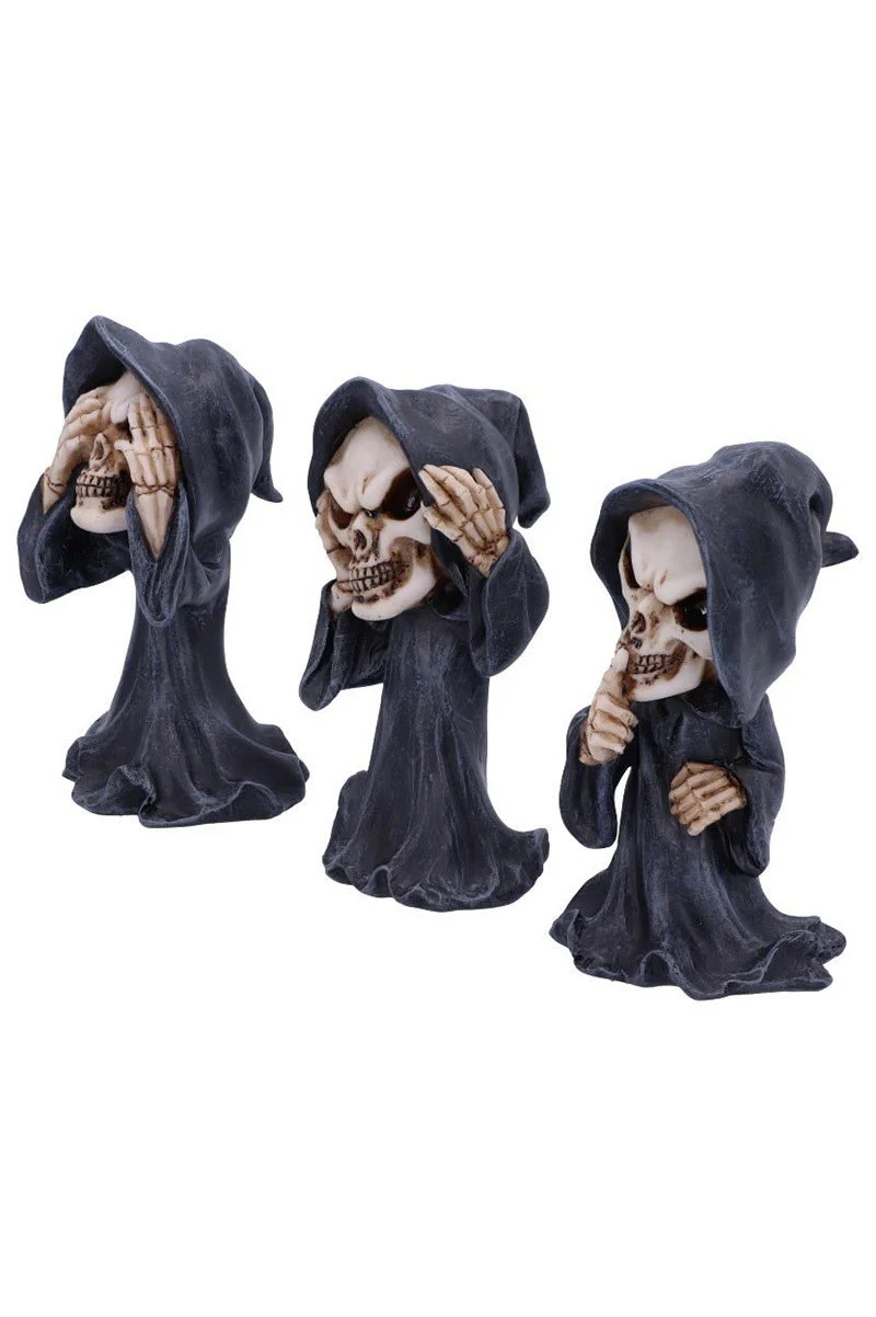 Three Wise Reapers Statue Set - Image 2