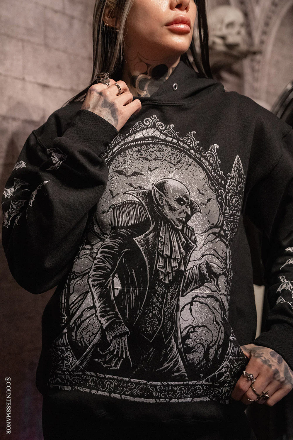 Tomb of Nosferatu Hoodie - Image 12