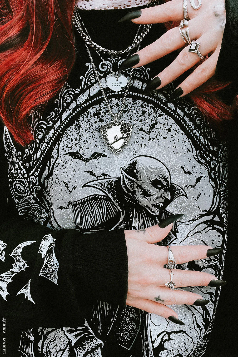 Tomb of Nosferatu Sweatshirt - Image 2