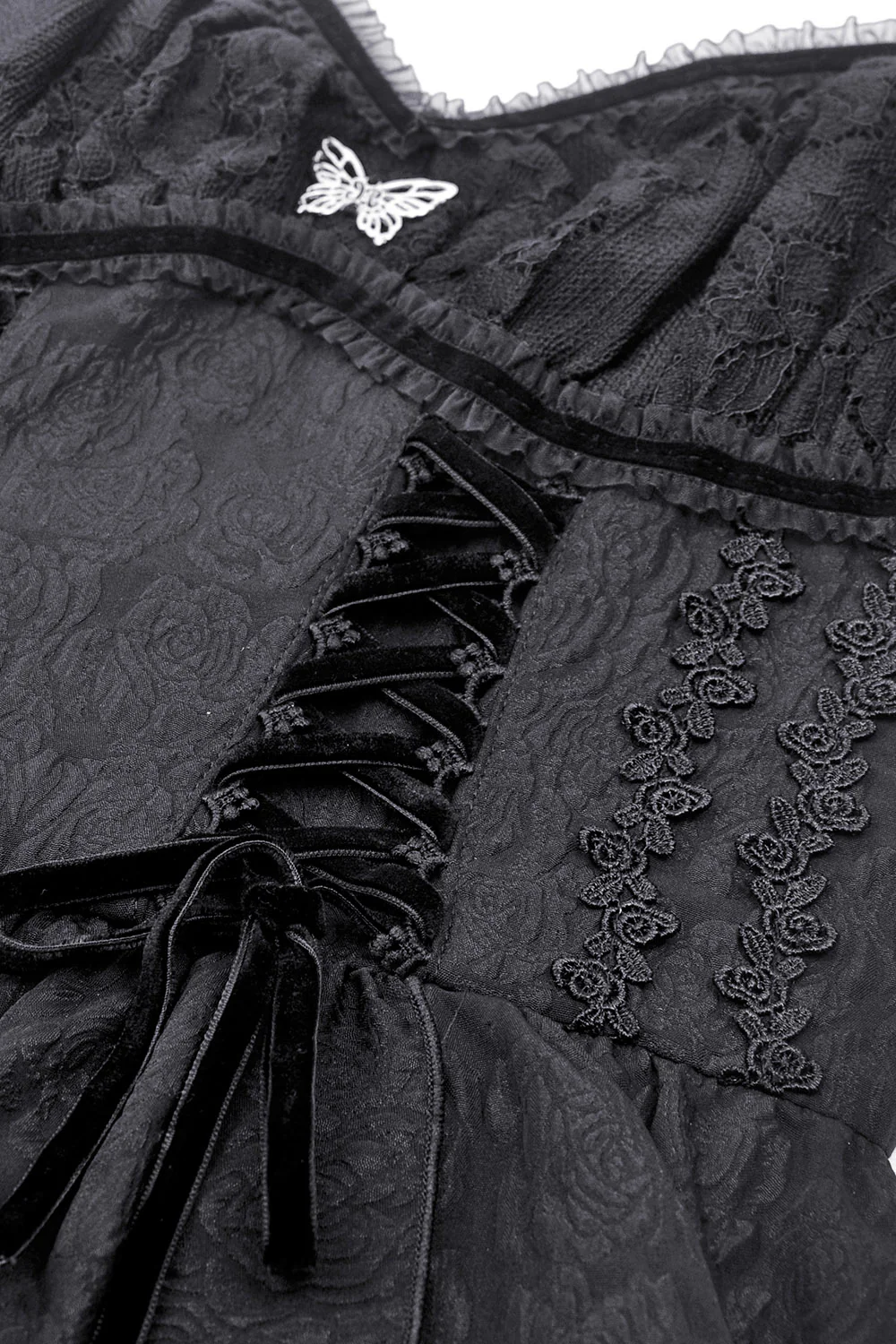 Trad Goth Lace Dress - Image 11