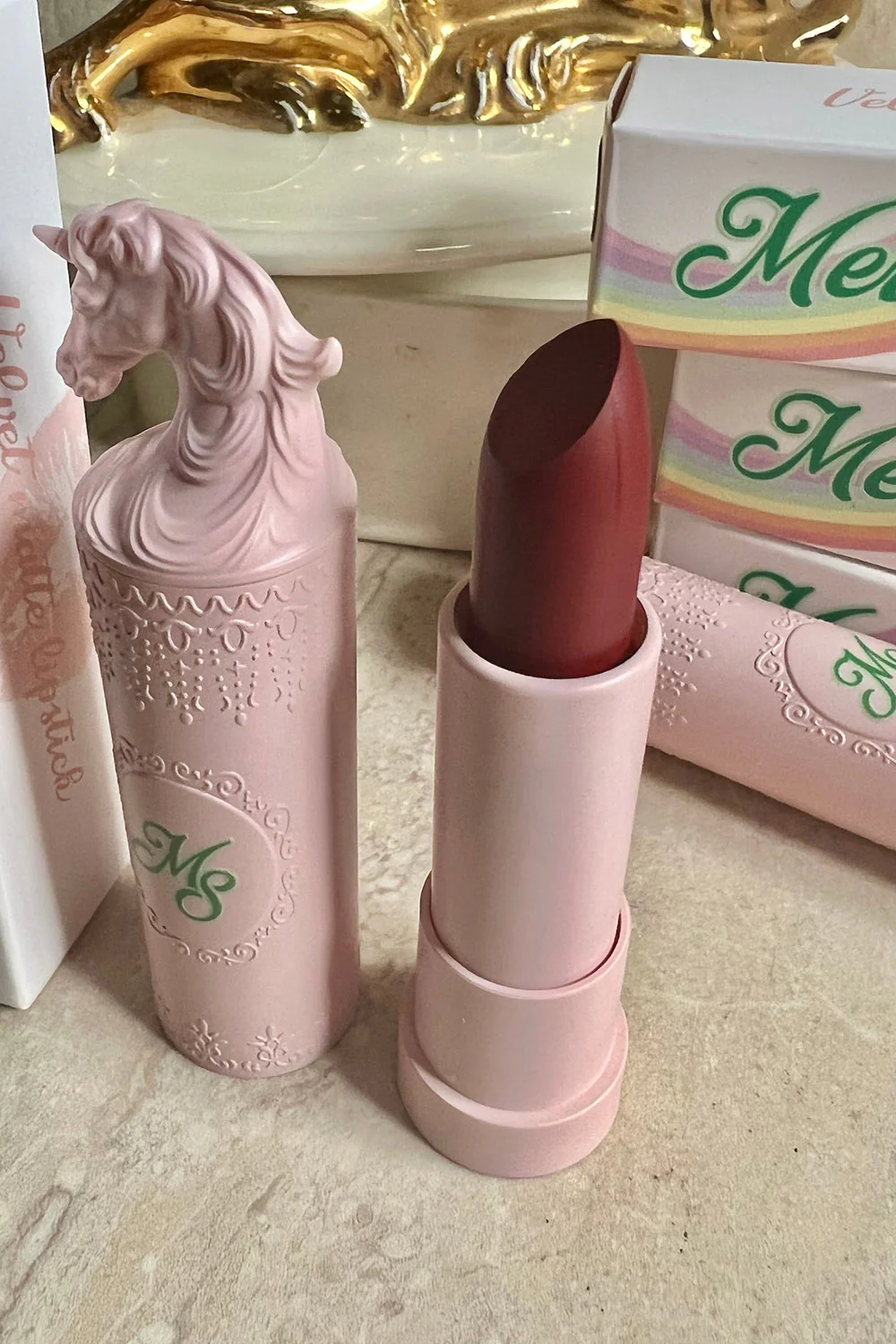 Traditional Cream Velvet Lipstick [RUIN] - Image 5