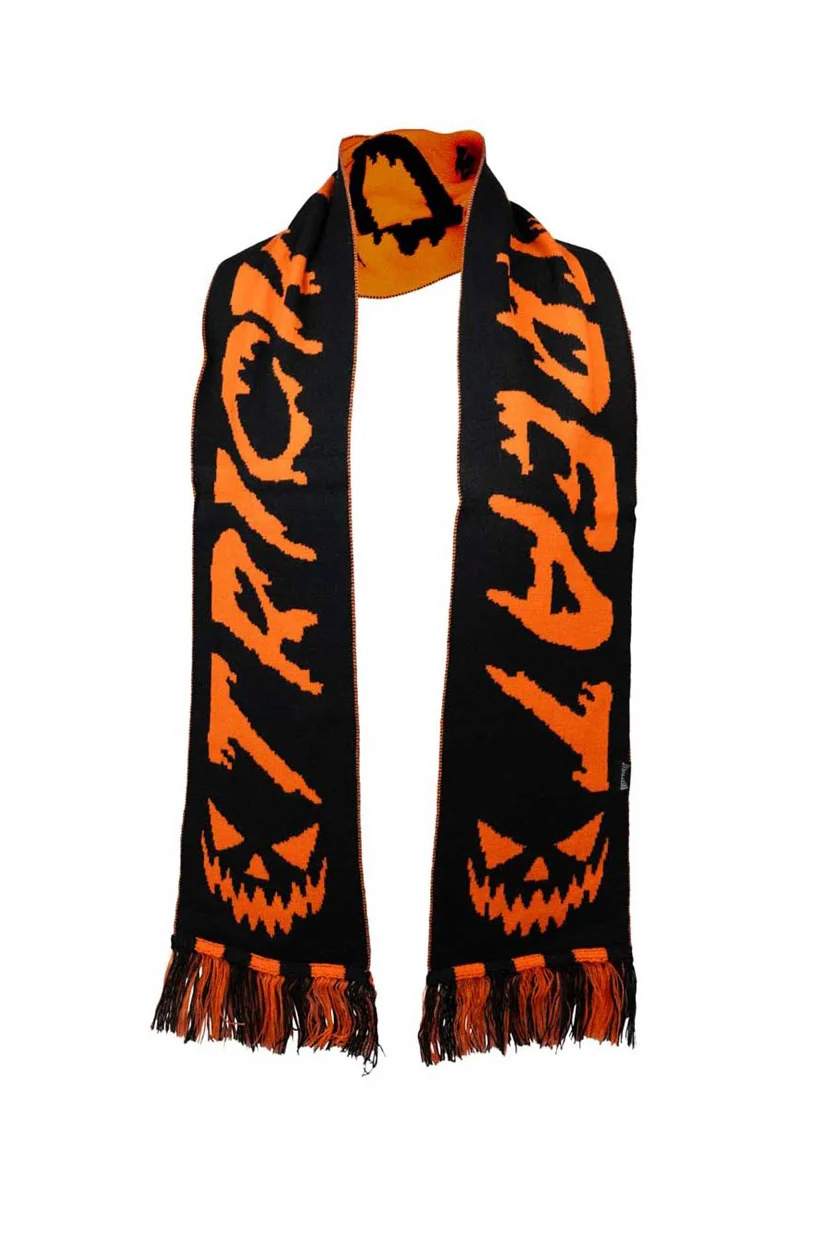 Trick or Treat Knit Scarf - Image 2