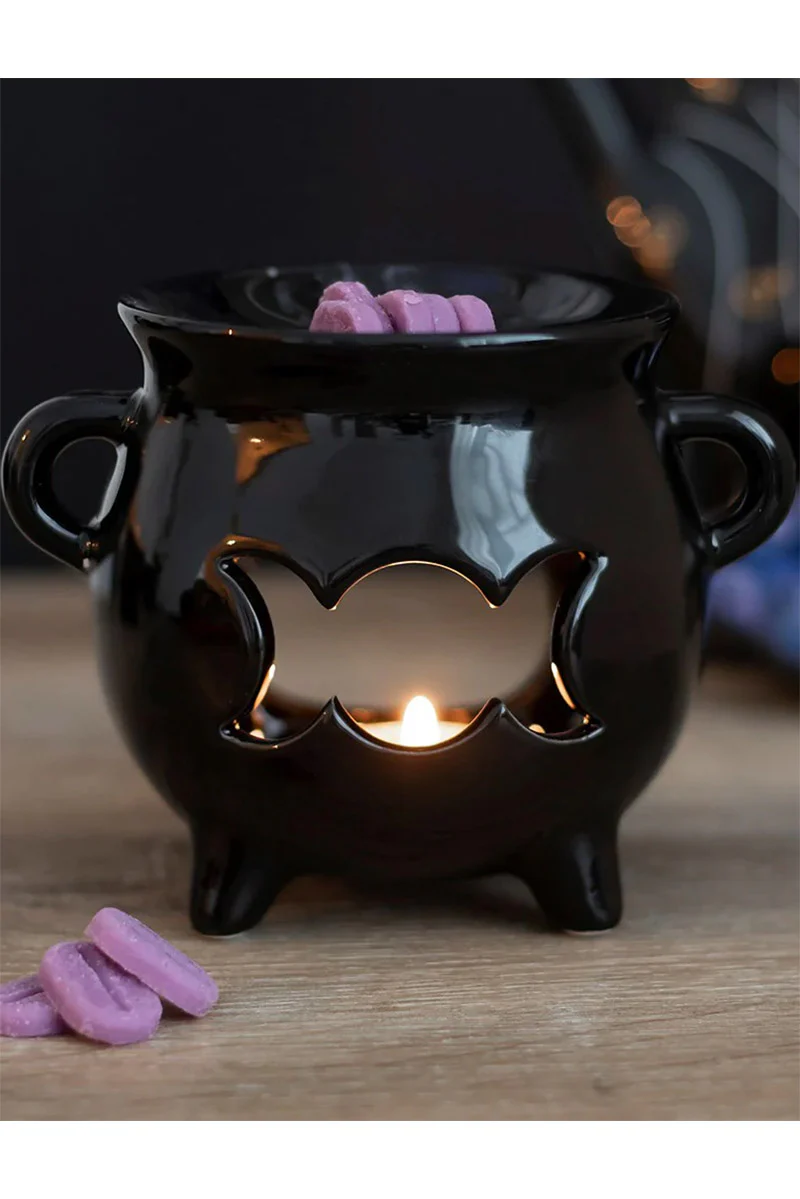 Triple Moon Cauldron Oil Burner - Image 2