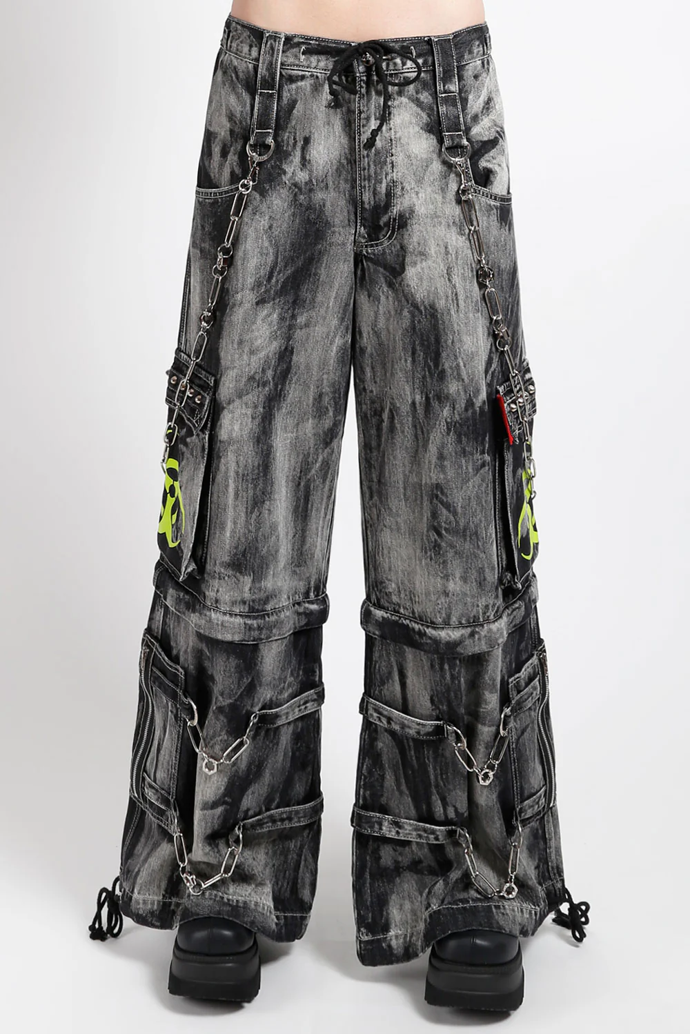 Tripp NYC Biohazard Pants [Black Denim Storm Wash] - Image 2