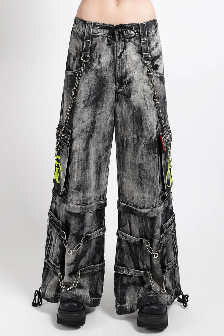 Tripp NYC Biohazard Pants [Black Denim Storm Wash] - Image 3
