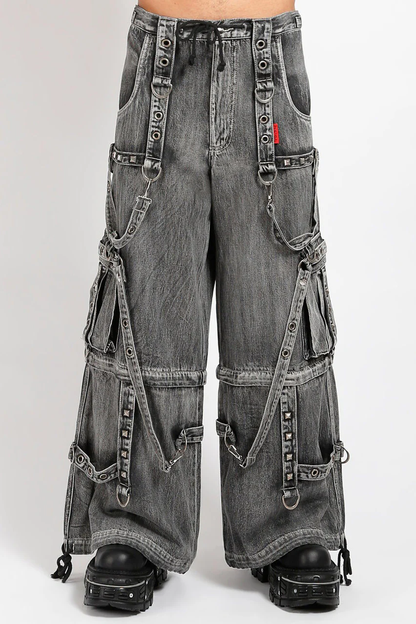 Tripp NYC Denim Power Street Pants [FOG WASH] - Image 2