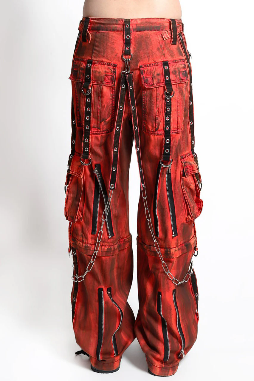 Tripp NYC Eye to Eye Pants [Pink Ink Wash] - Image 8