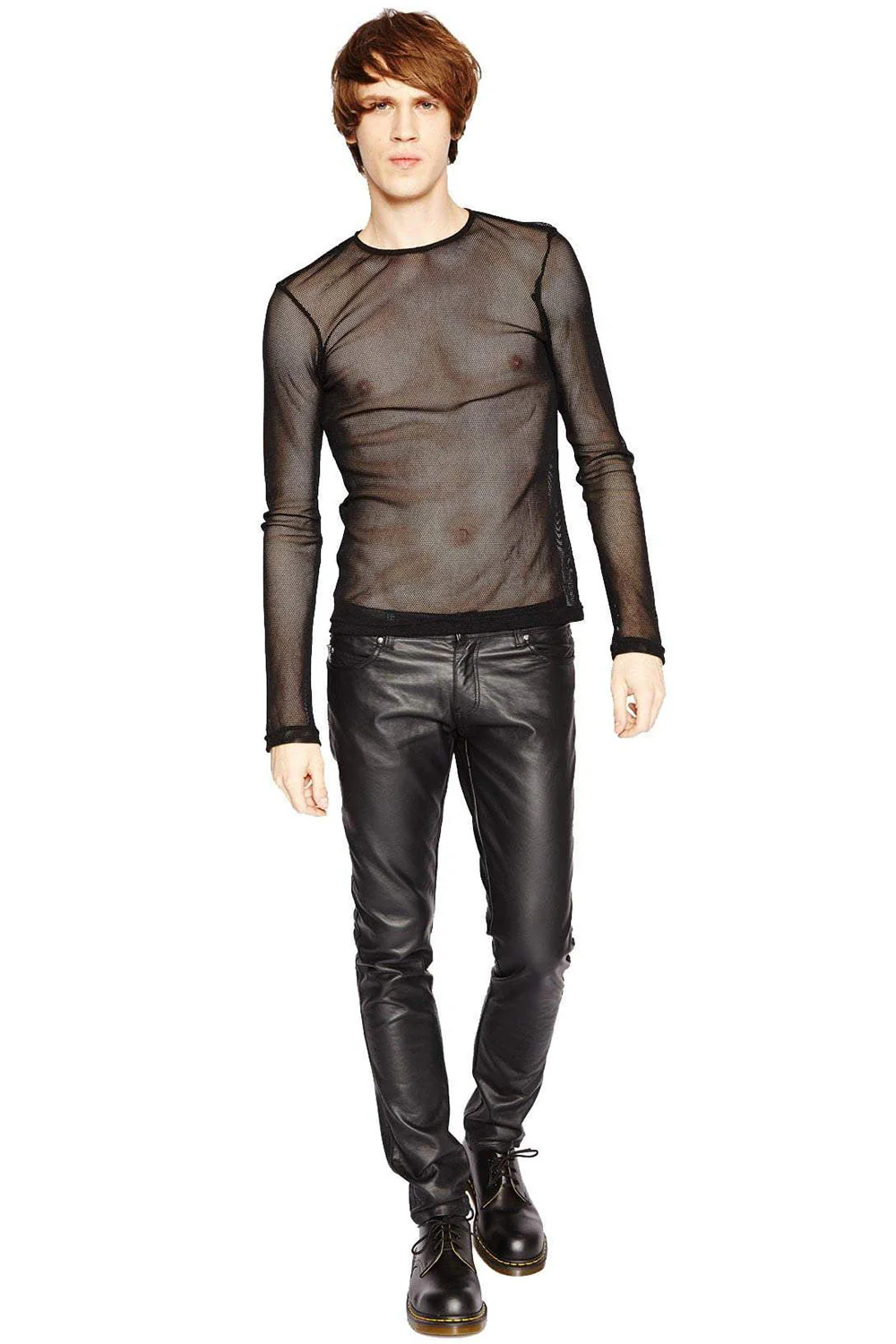 Tripp NYC Fishnet Shirt [Black] - Image 3