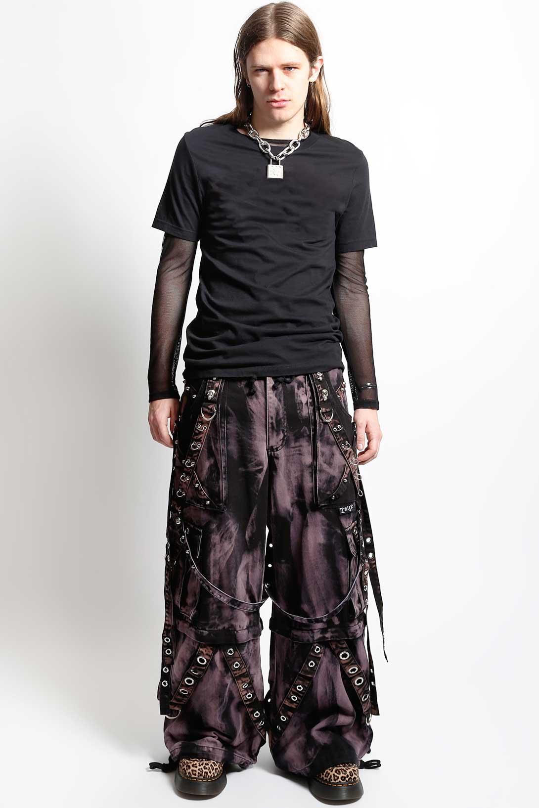 Tripp NYC Grunge Goth Storm Wash Pants - Image 4
