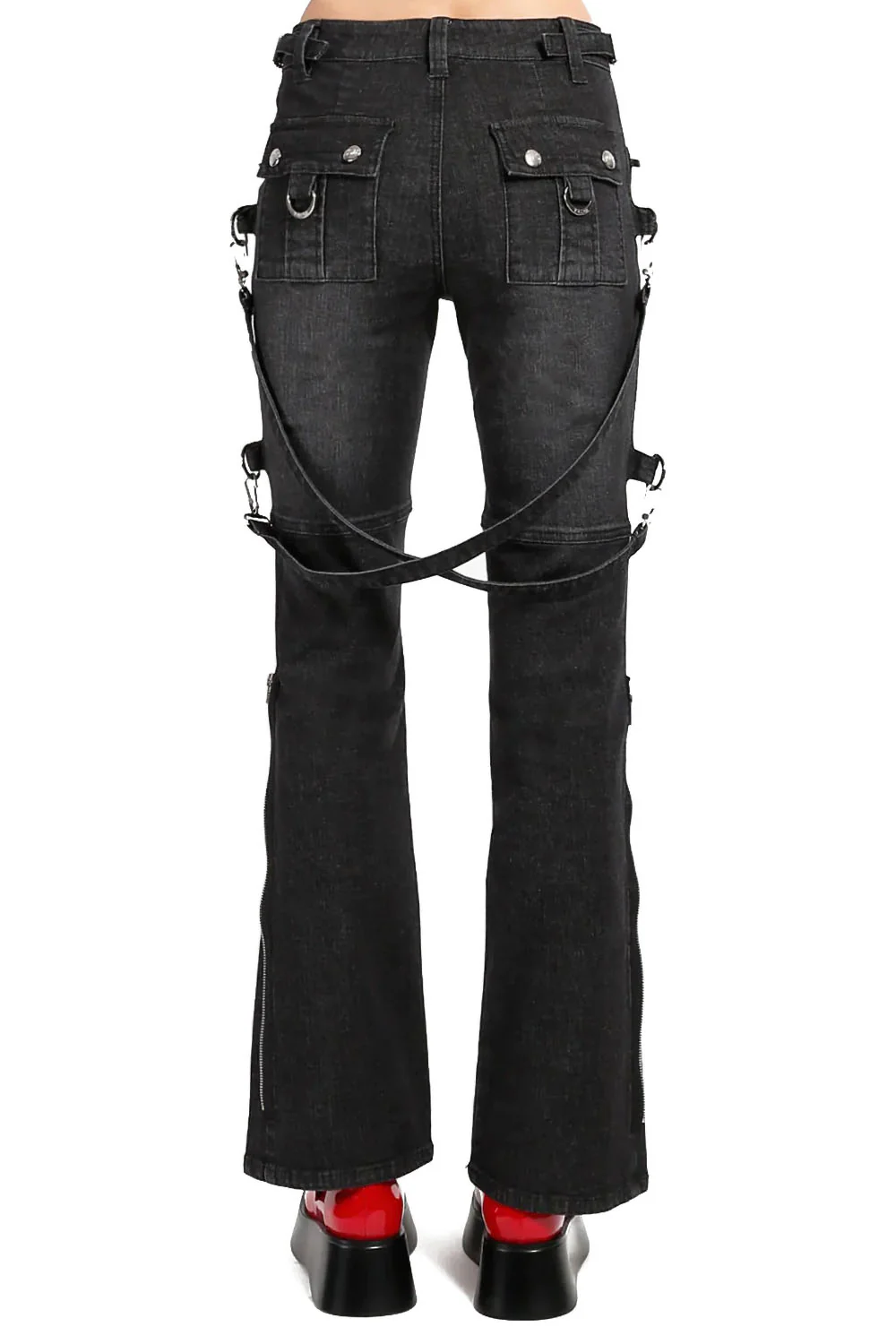 Tripp NYC Night Rider Jeans [BLACK DENIM] - Image 3