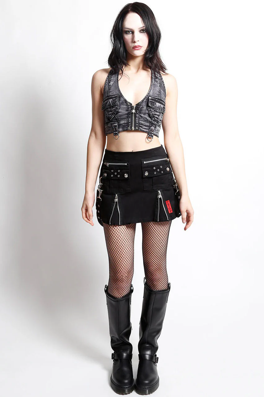 Tripp NYC Punk Mini Skirt [Black] - Image 2