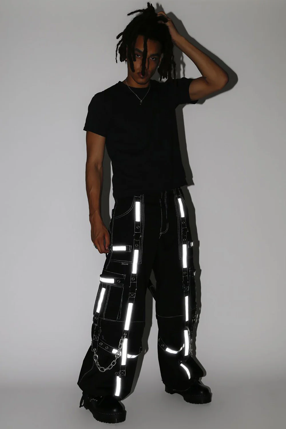 Tripp Reflective Dark Street Pants [Black] - Image 8