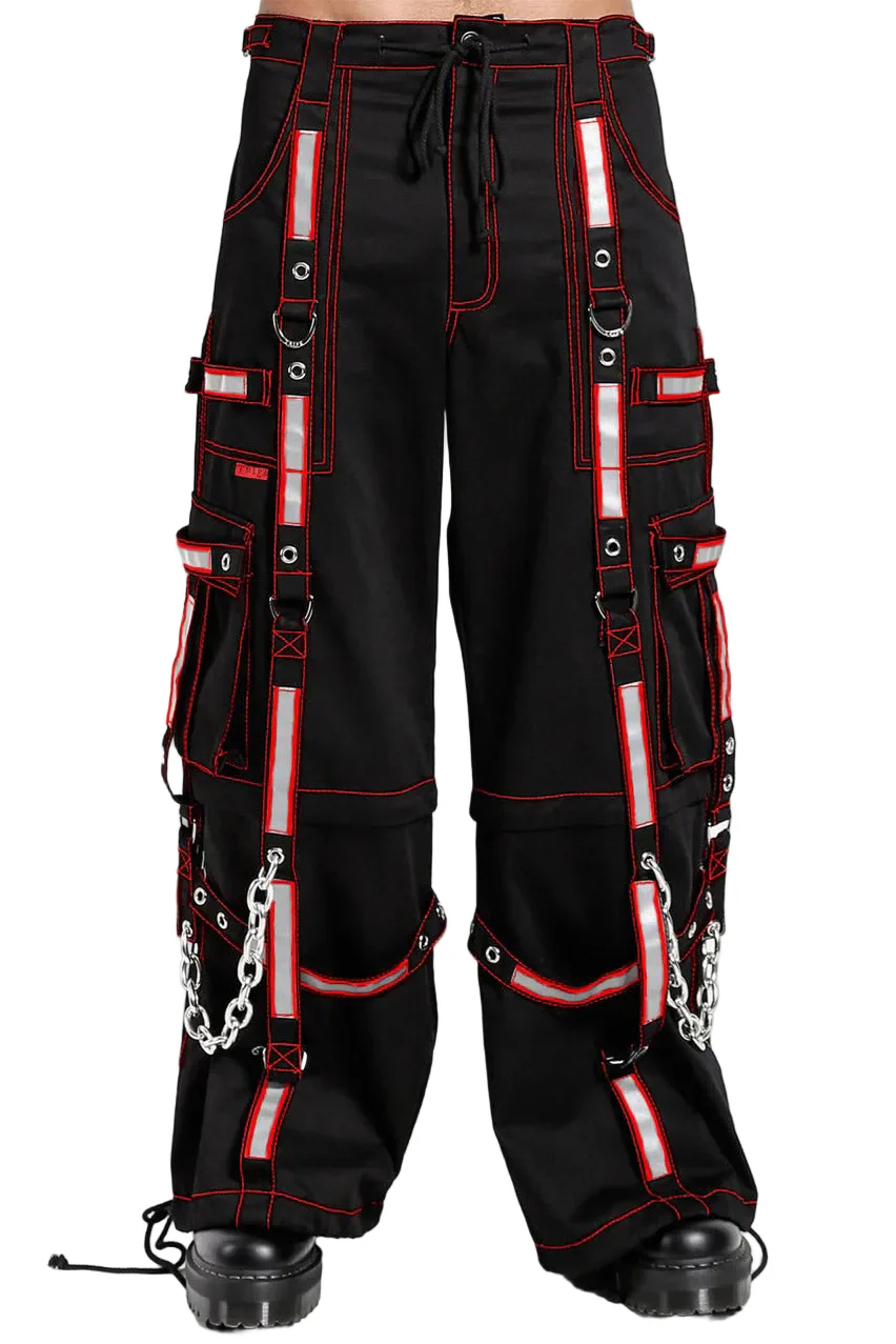 Tripp NYC Reflective Pants [BLK/RED]