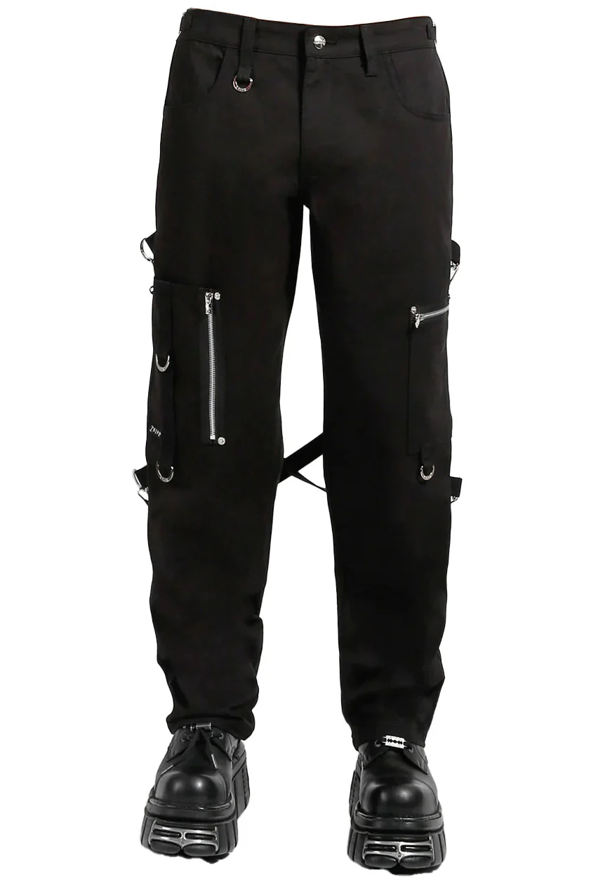 Tripp NYC Skate Punk Bondage Pants [Black]