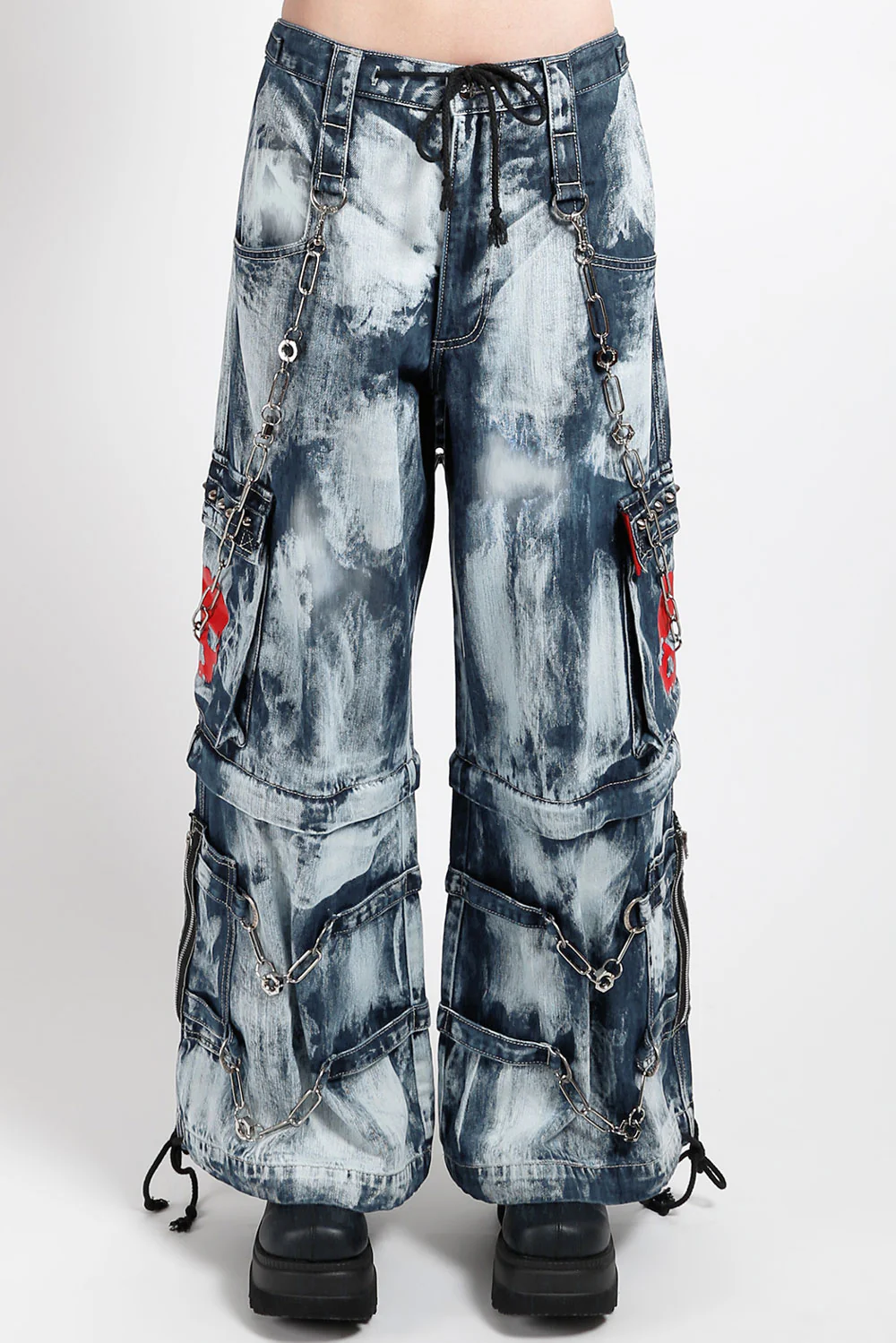 Tripp NYC Skull Pants [Indigo Denim Storm Wash] - Image 6