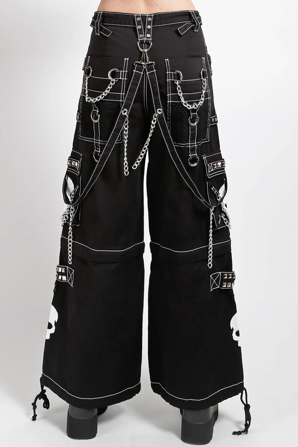 Tripp NYC Super Skull Pants [Black/White] - Image 5