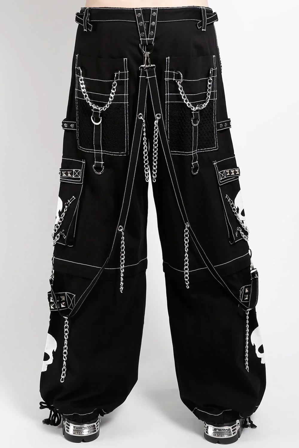 Tripp NYC Super Skull Pants [Black/White] - Image 9