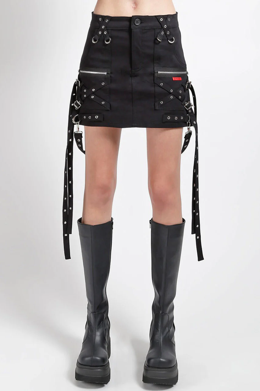 Tripp NYC Super Strap Skirt [Black]
