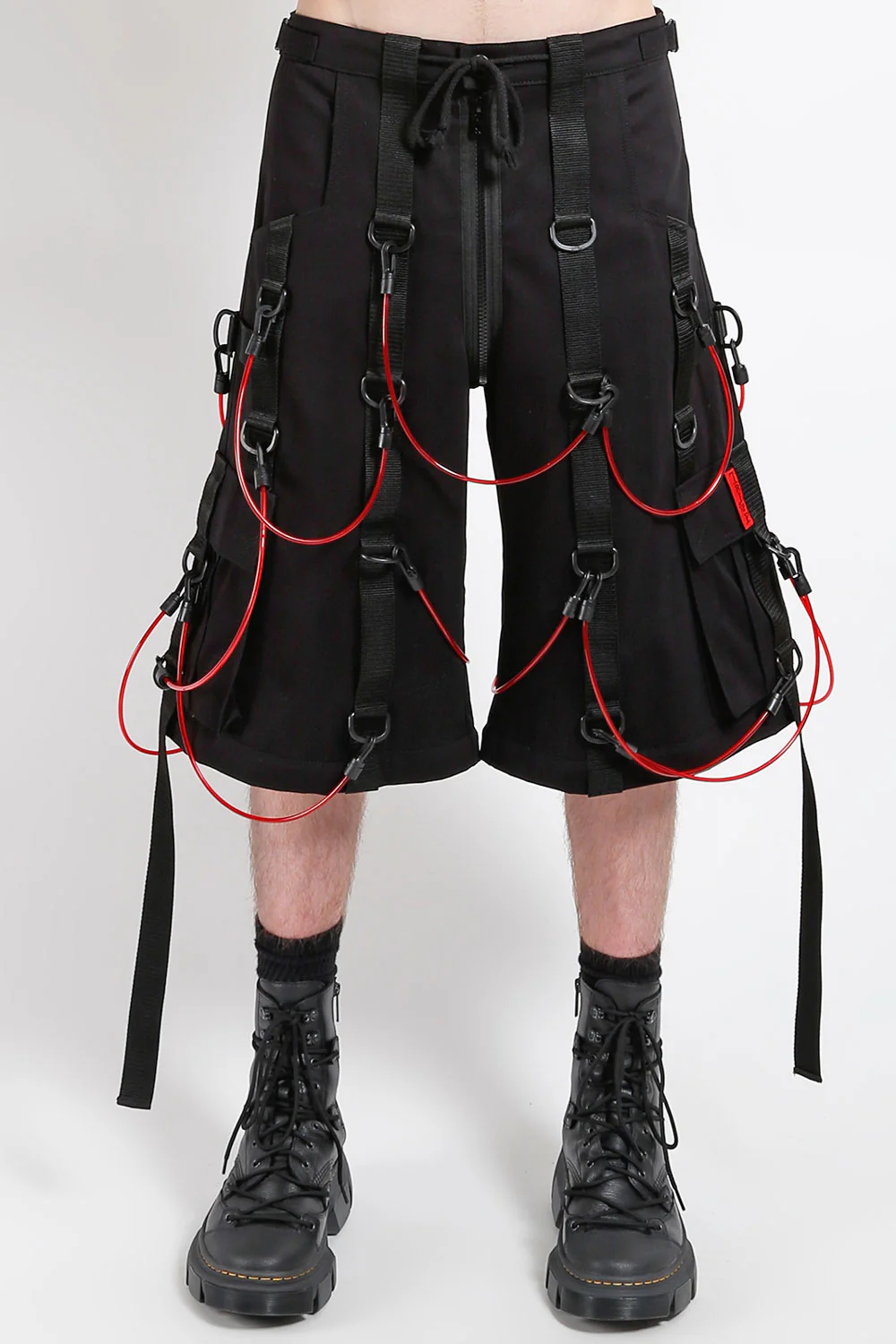 Tripp NYC Transfusion Pants [Black/Red] - Image 11