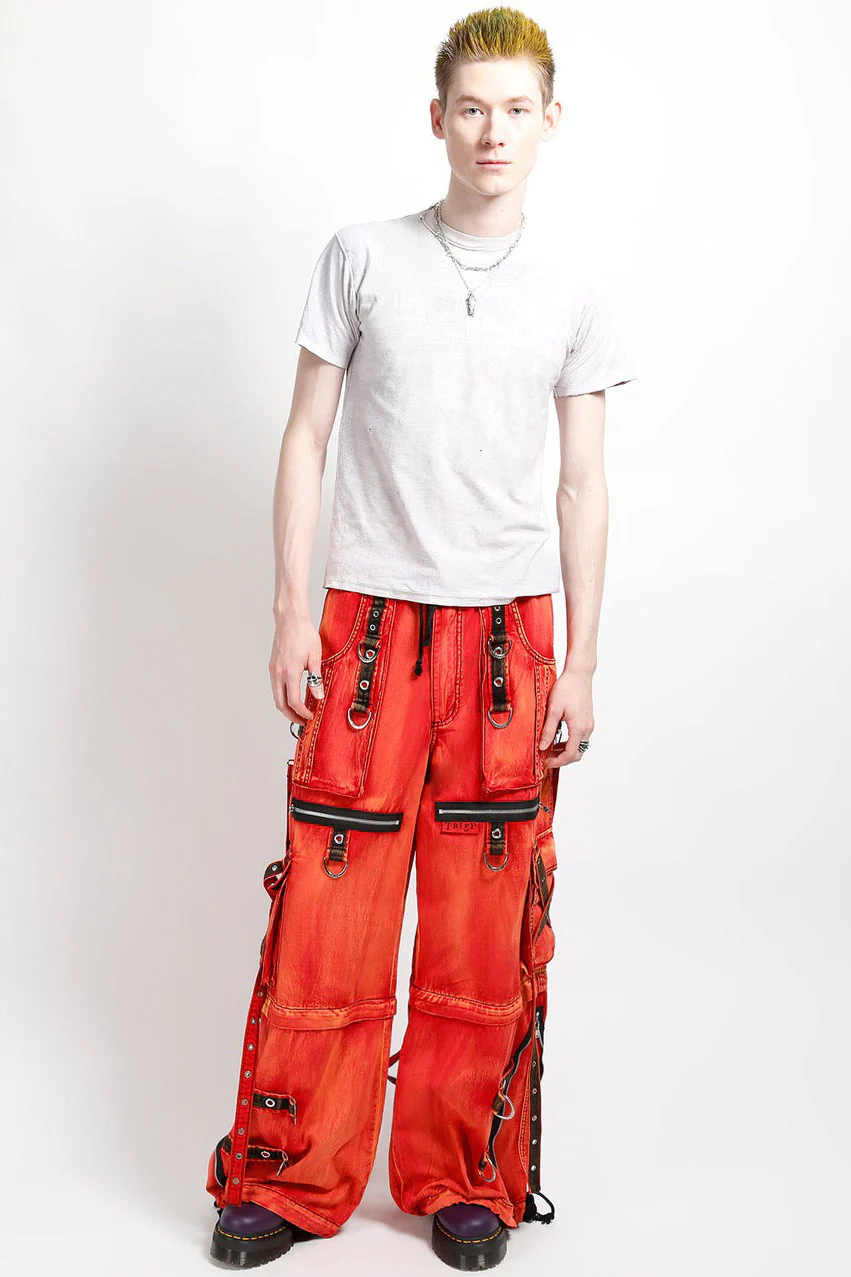 Tripp NYC X-Strap Zip Off Pants [Fire Wash] - Image 5