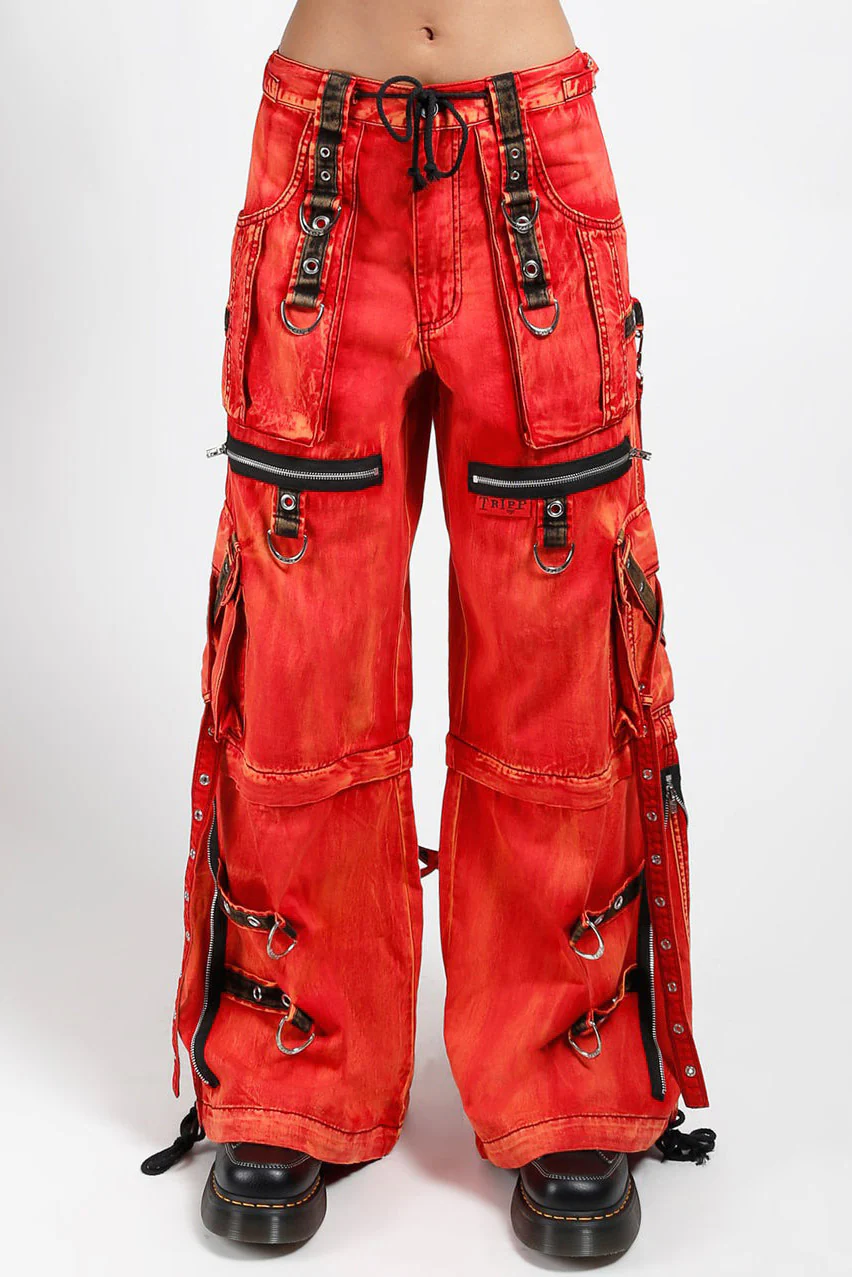 Tripp NYC X-Strap Zip Off Pants [Fire Wash] - Image 6
