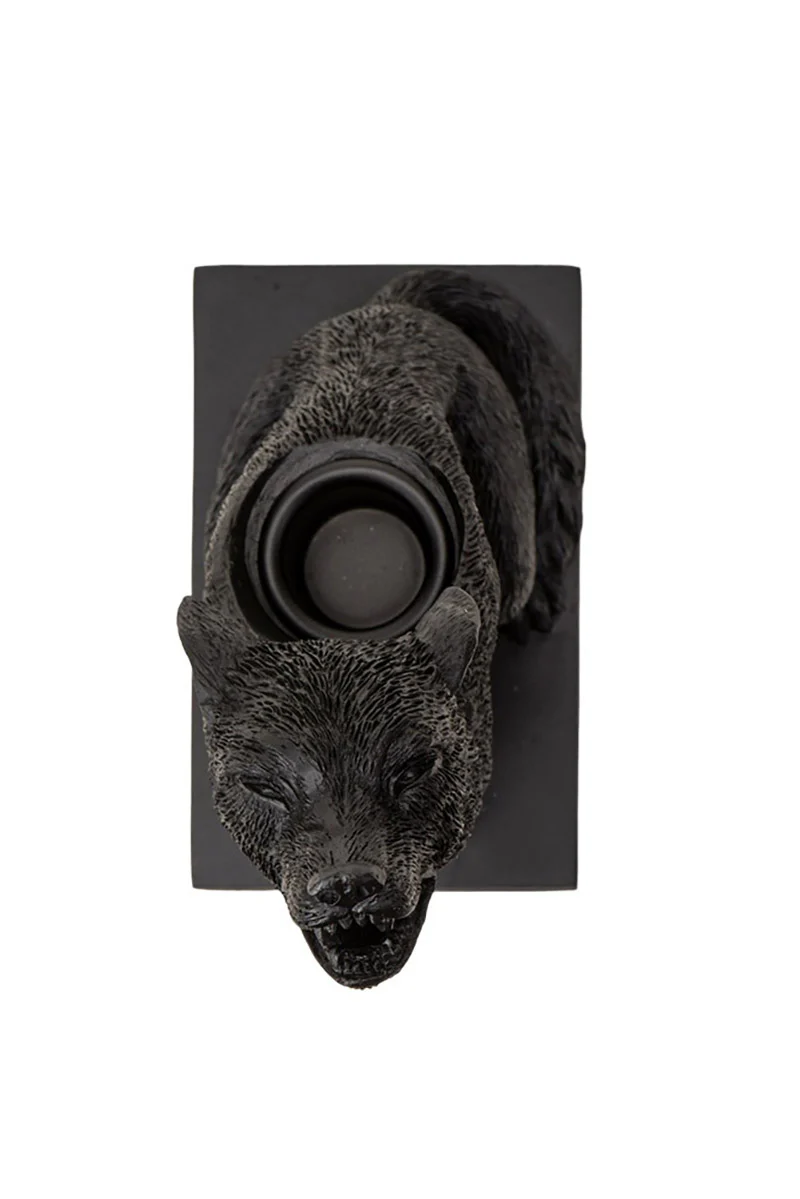 Ulula Noctis Wolf Candle Holder - Image 4