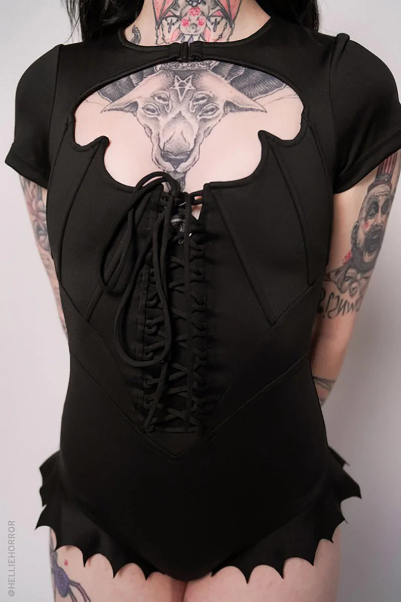Vampira One Piece Swimsuit - Image 6