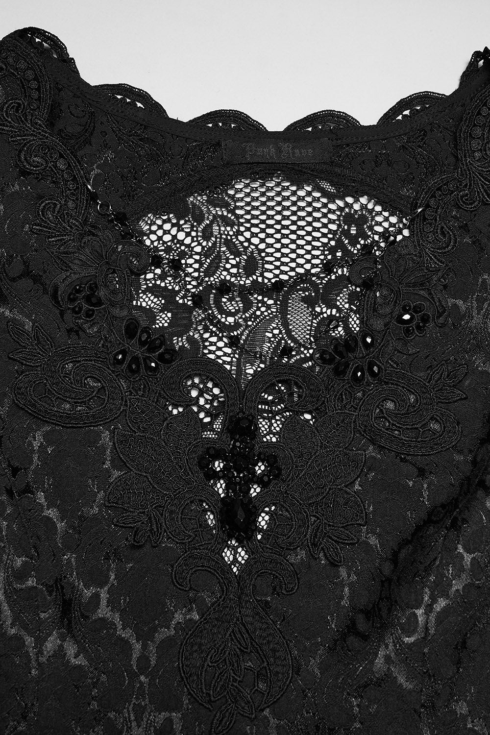 Vampire Bride Lace Gothic Gown - Image 10