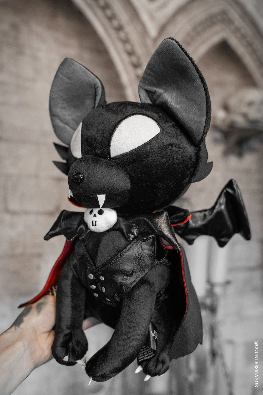 Vampire Kitty Plush Toy - Image 4