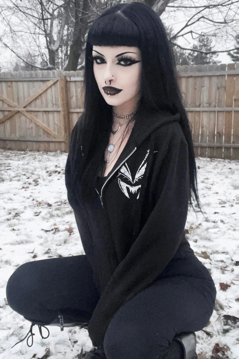 Dark Fairy Hoodie - Image 4