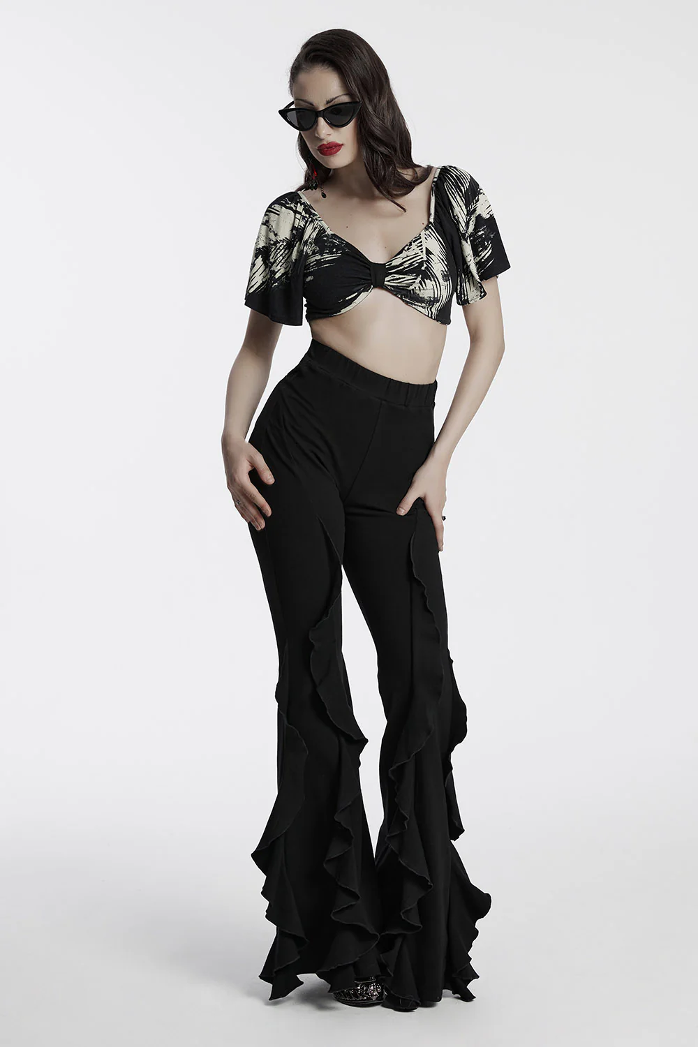 Vampress Ruffled Flares - Image 2