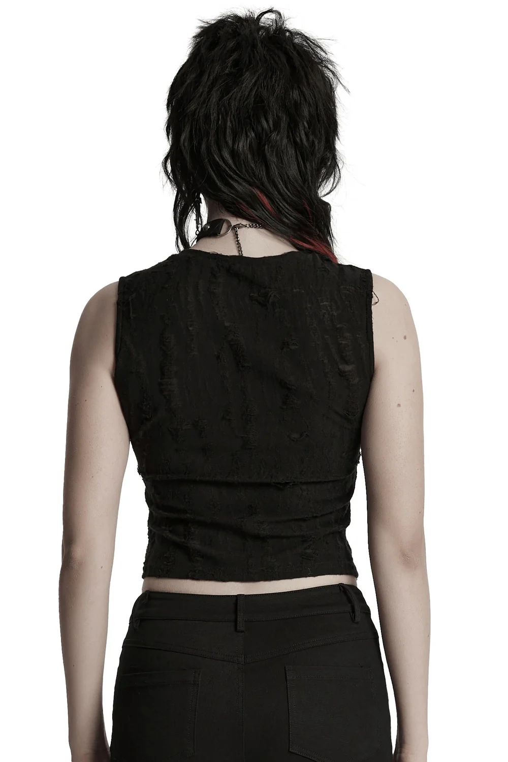 Vampyre Huntress Distressed Tank Top - Image 7