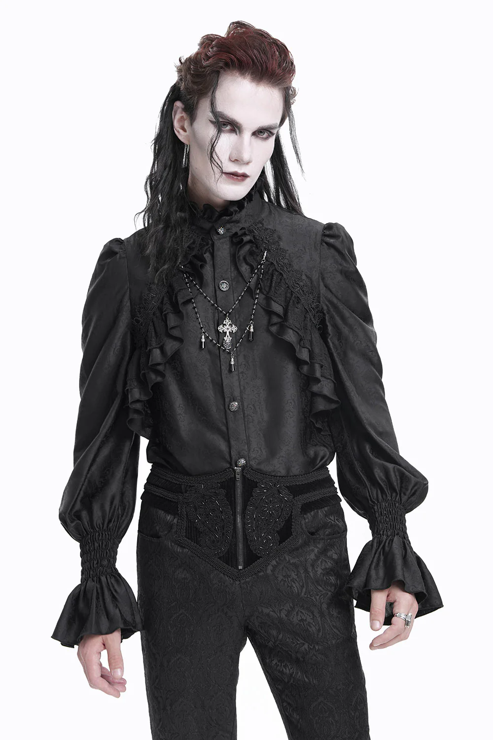 Van Helsing Vampire Hunter Button-Up Shirt
