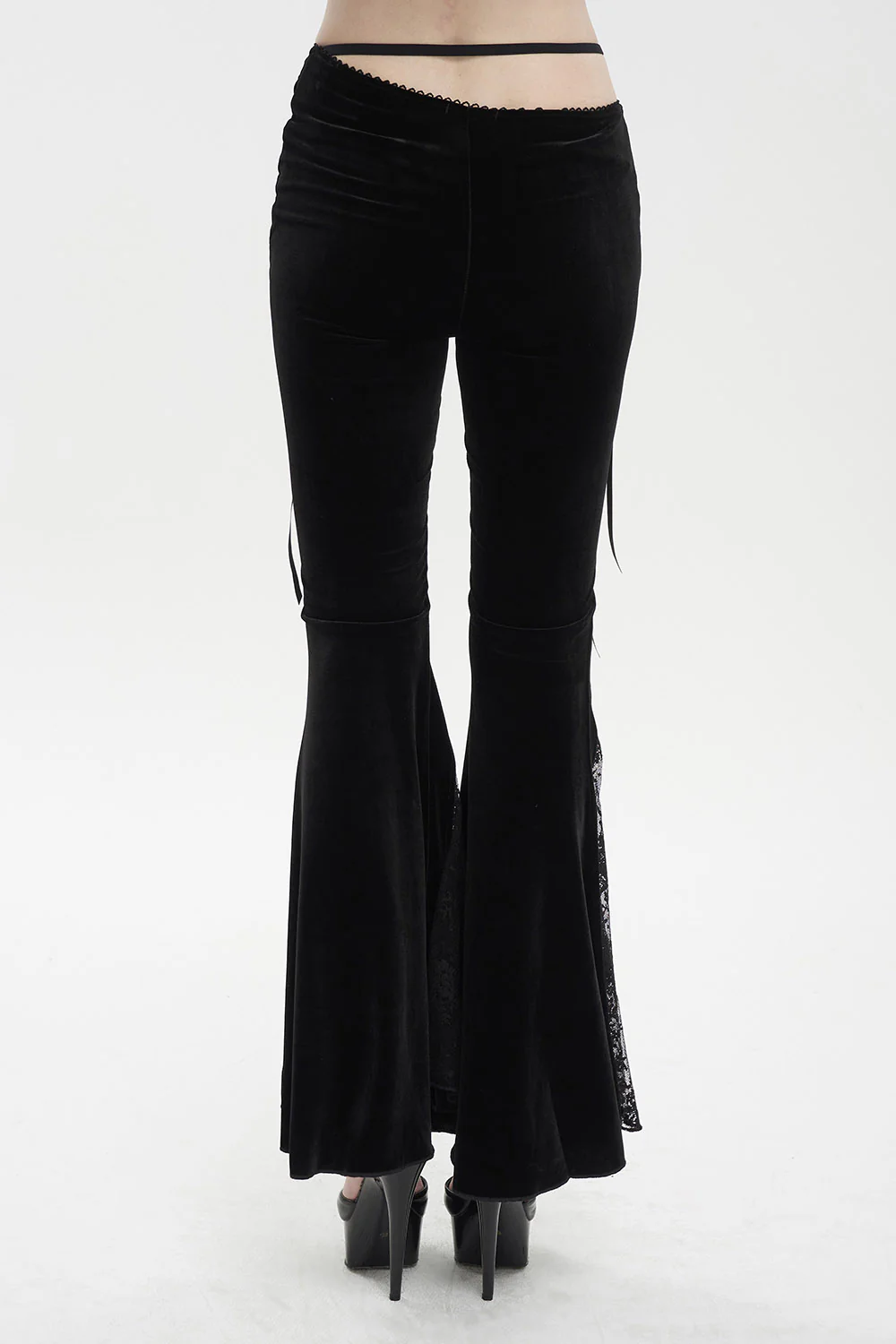 Versailles Velvet Lace-Up Pants - Image 5