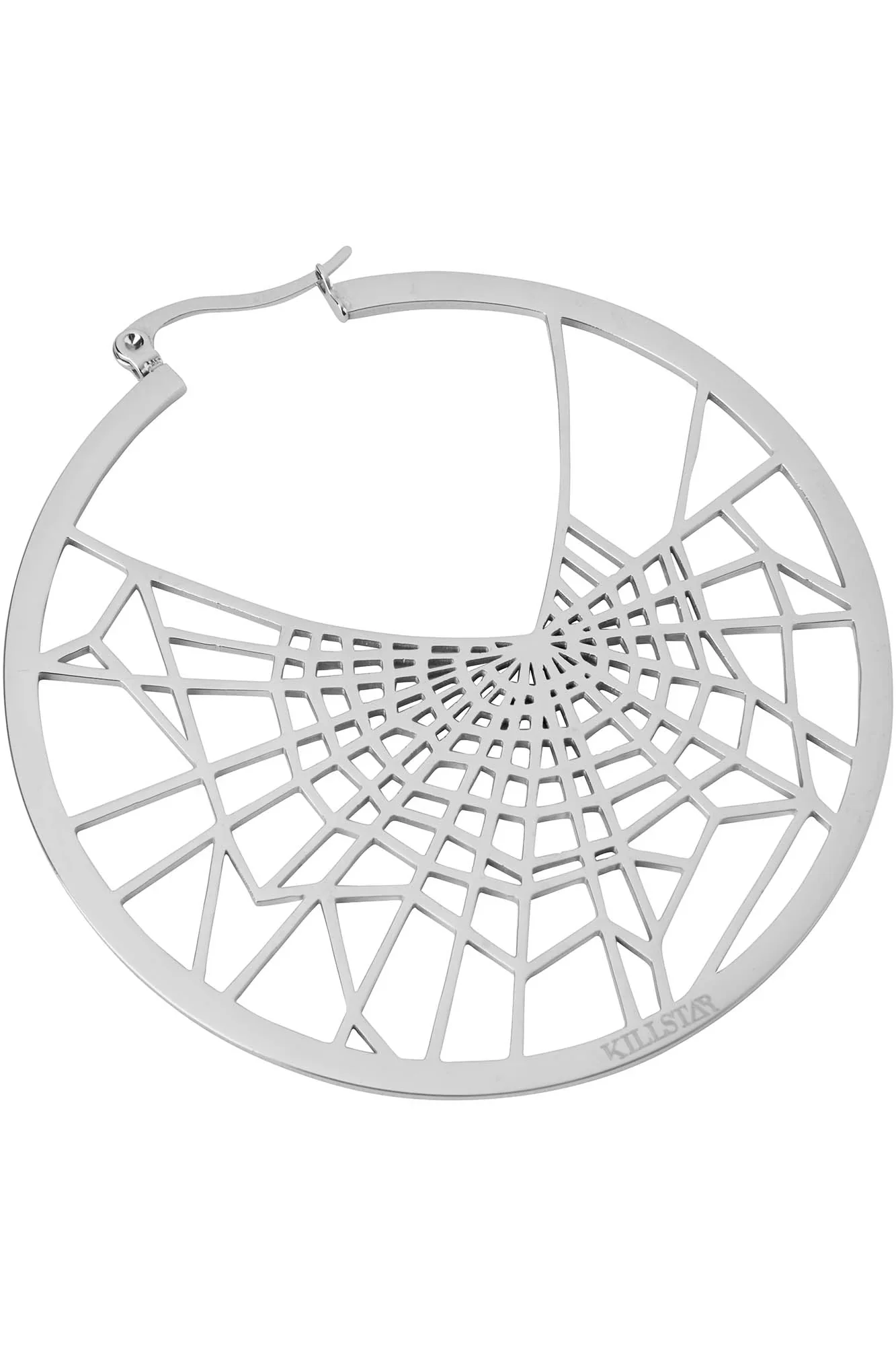 Vicious Web Hoop Earrings - Image 3