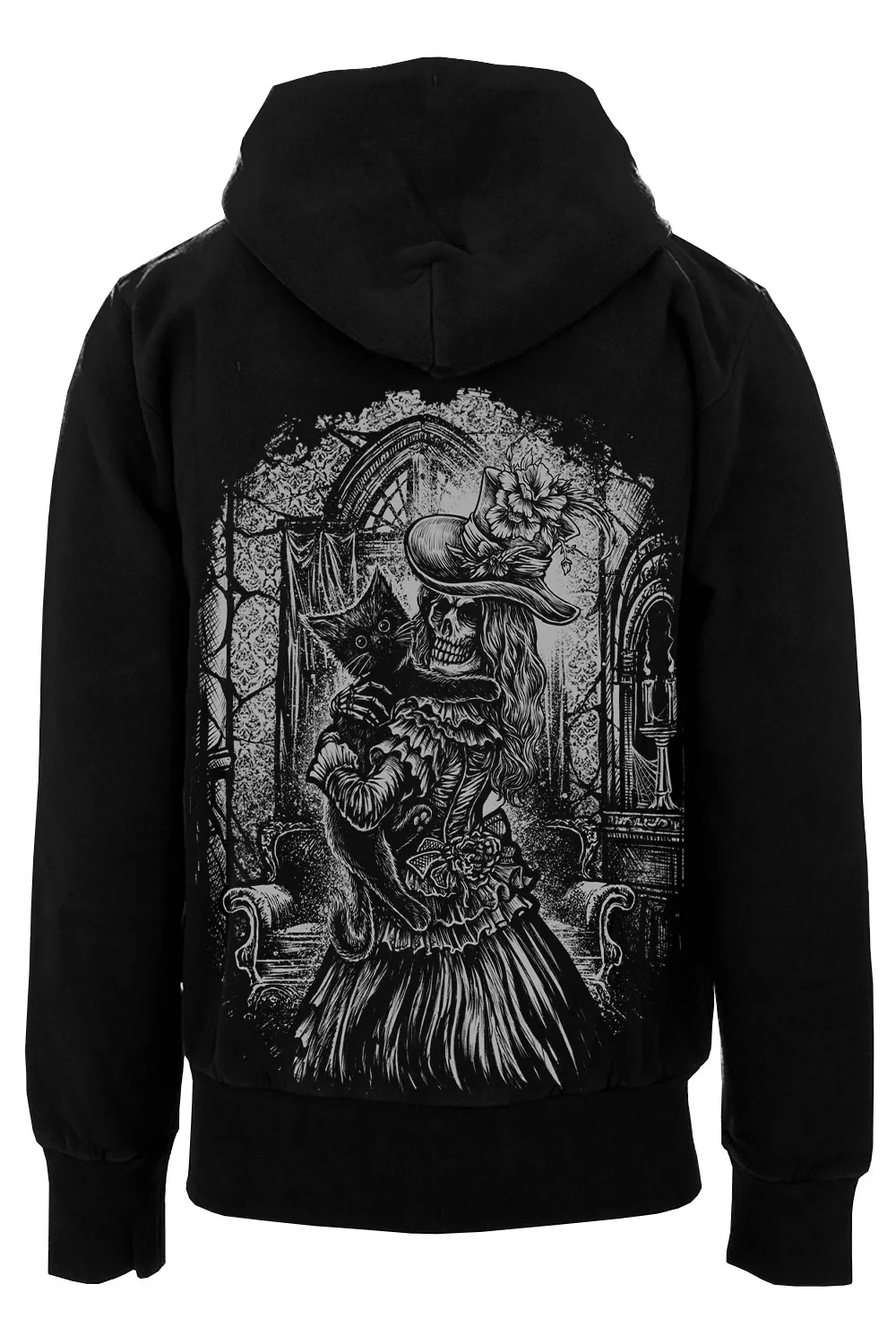 Victorian Cat Lady Hoodie - Image 2