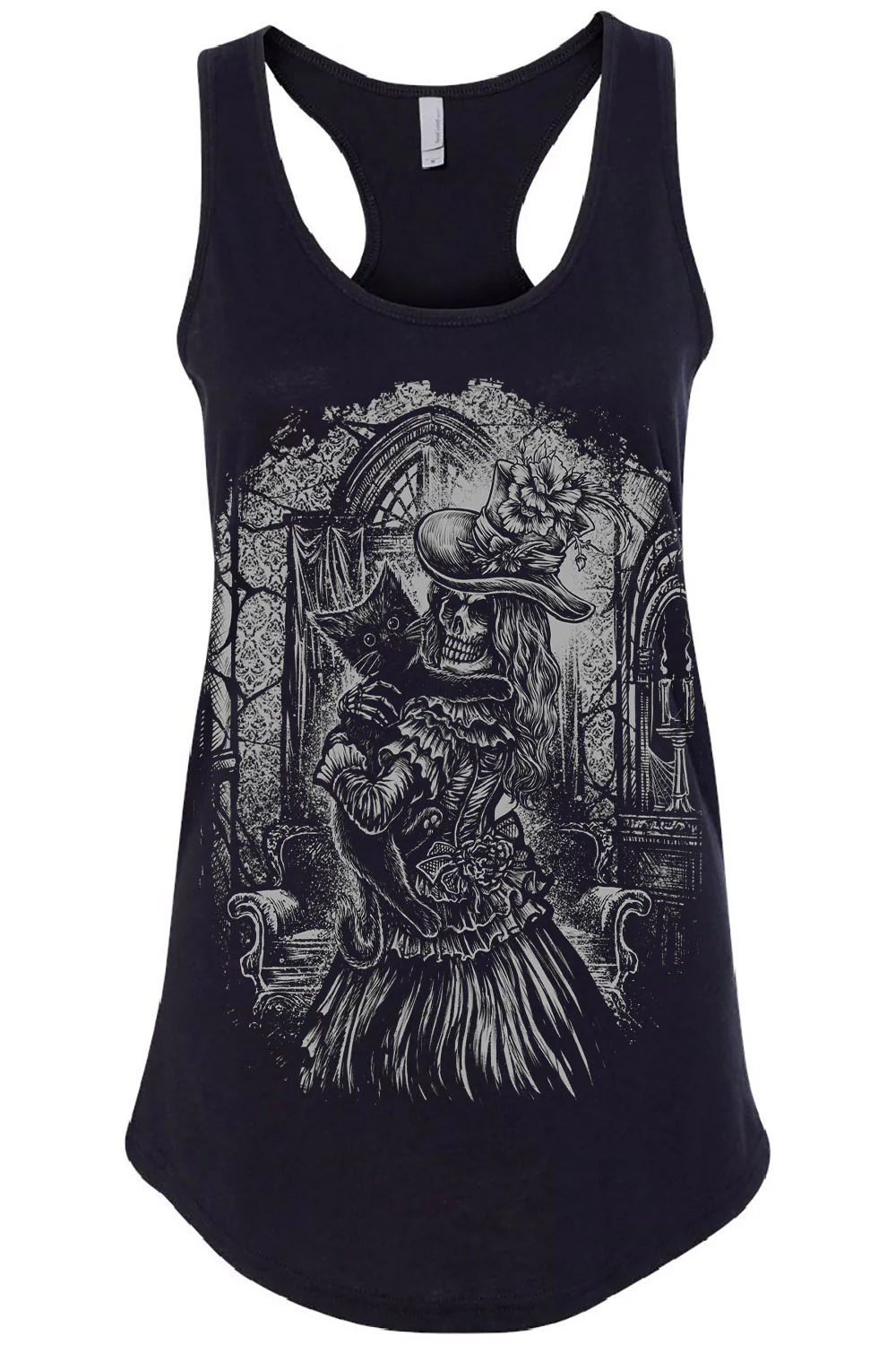 Victorian Cat Lady T-shirt - Image 6