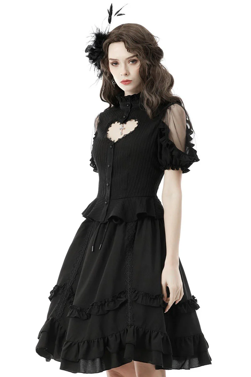 Victorian Strange Peplum Top - Image 2