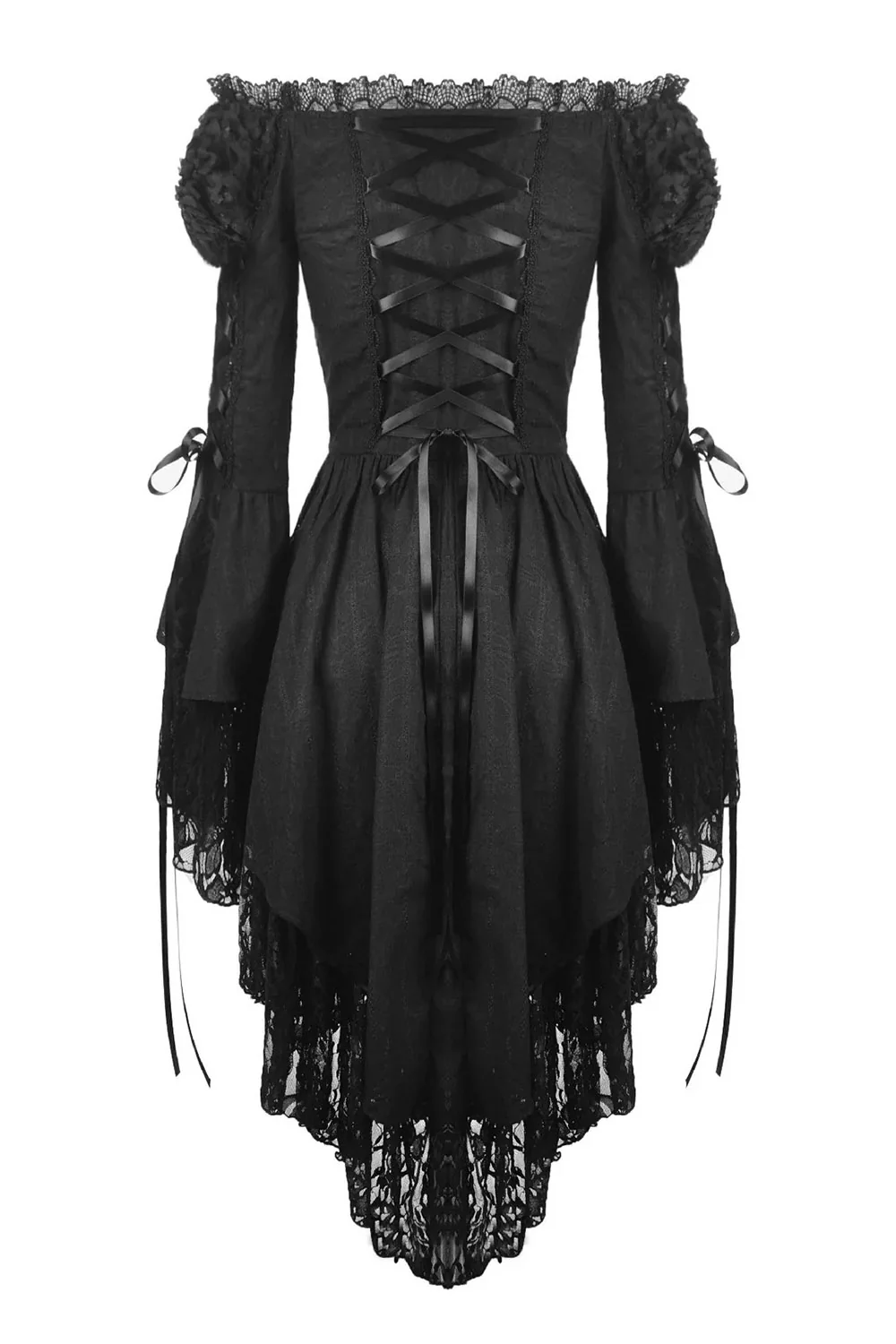 Victorian Vampress Dress - Image 7