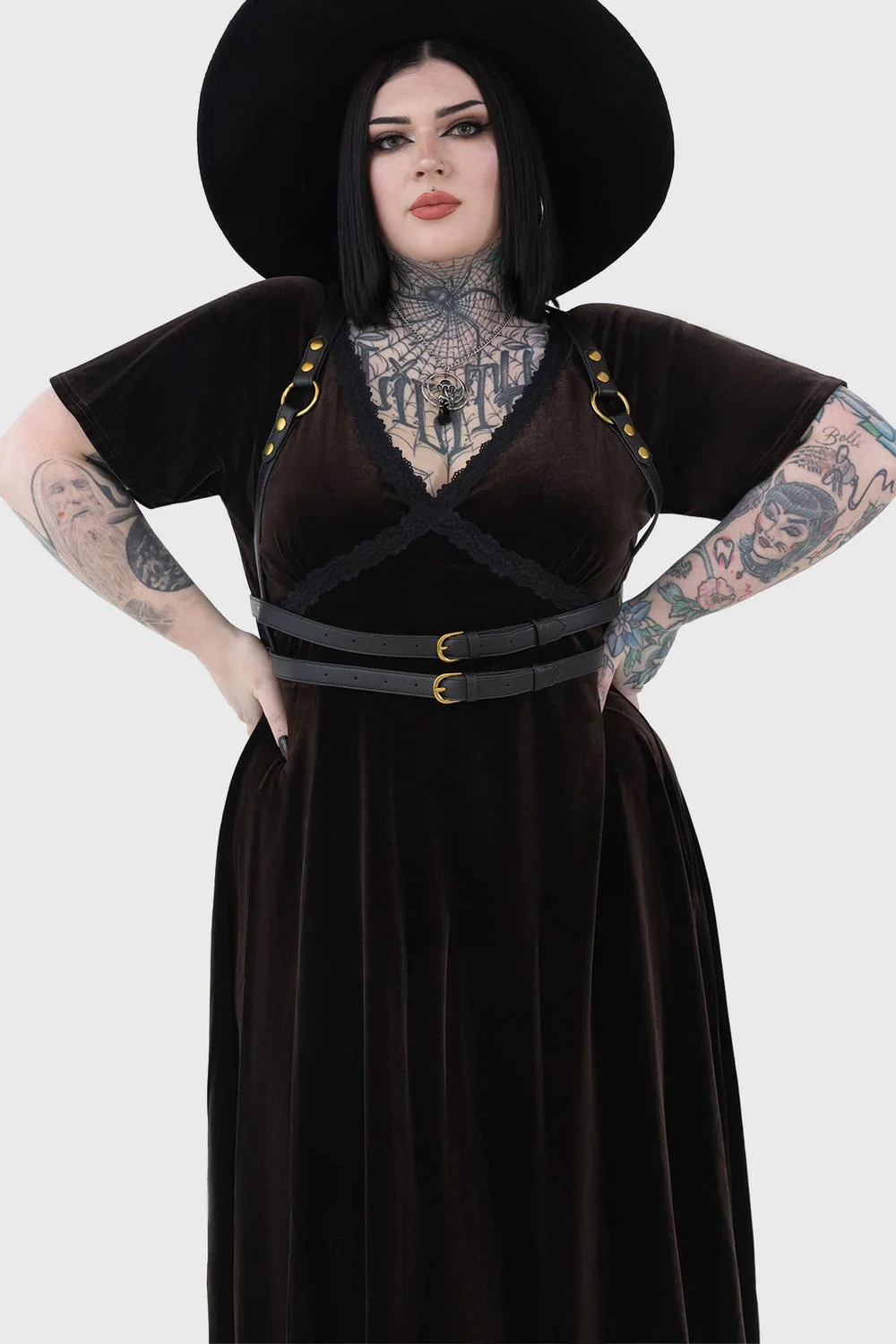 Wanda Harness [Black/Gold] - Image 8