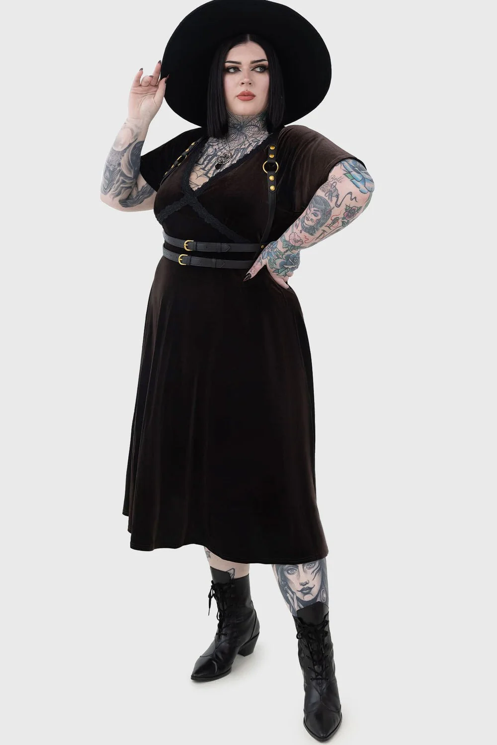 Wanda Harness [Black/Gold] - Image 9