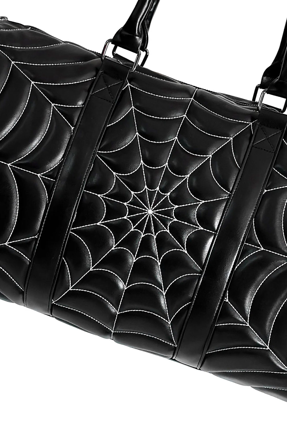 Web Weekender Bag [Black/White] - Image 3
