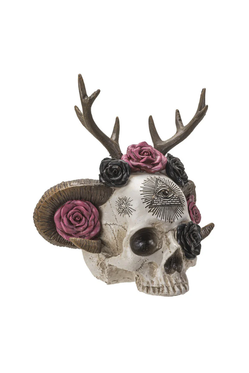 Wiccan Skull Statue - Image 6