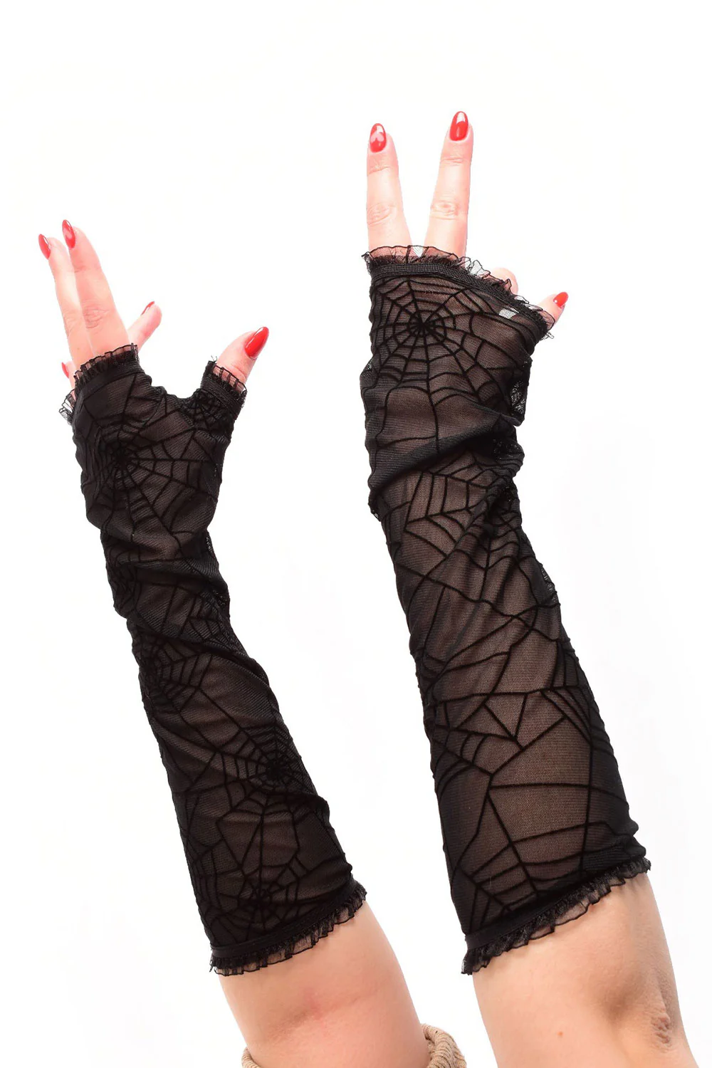 Widow Armwarmers [BLACK] - Image 2
