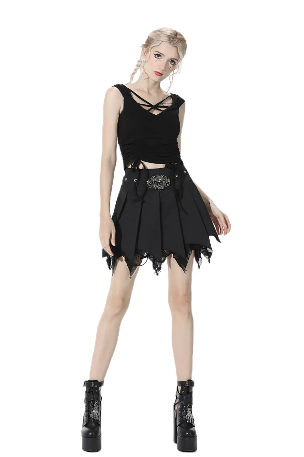 Witch Hunt Pleated Skirt - Image 5