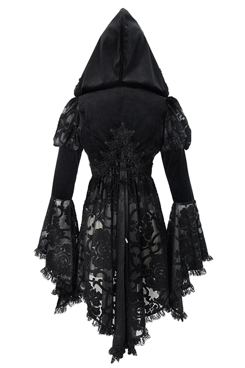 Witcheress Floral Lace Tailcoat - Image 10