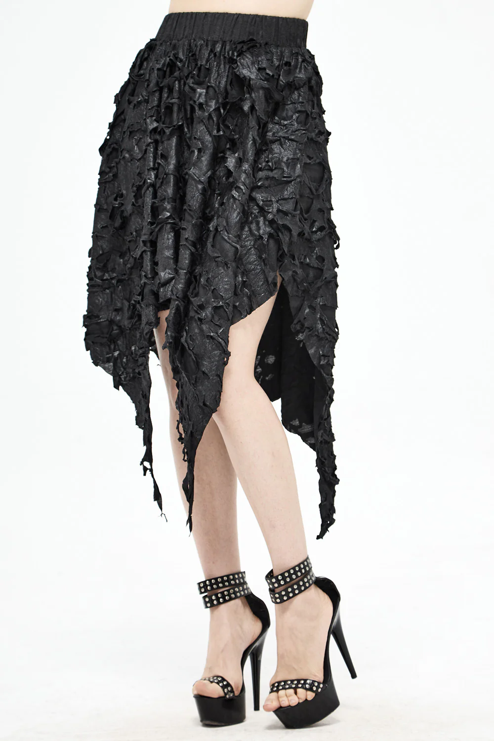 Witchery Tattered Skirt - Image 4